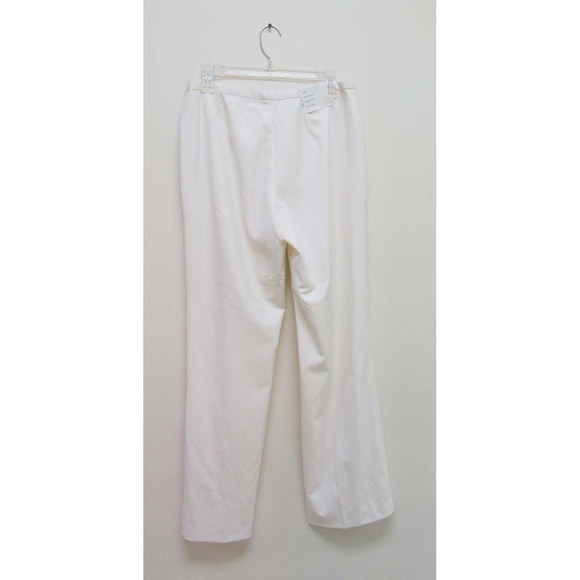 Ladies Calvin Klein The Hudson Ivory Pants Size 8 - Picture 2 of 6